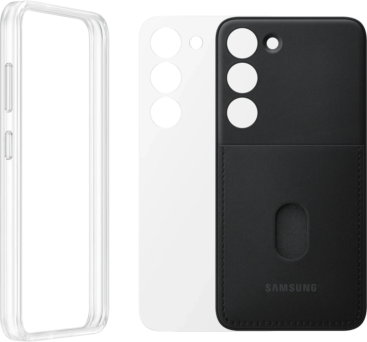Samsung Frame Cover Galaxy S23 5G Black - Essentify