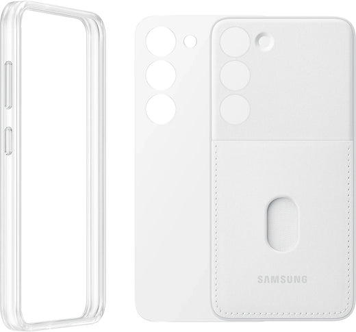 Samsung Frame Cover Galaxy S23 5G White - Essentify
