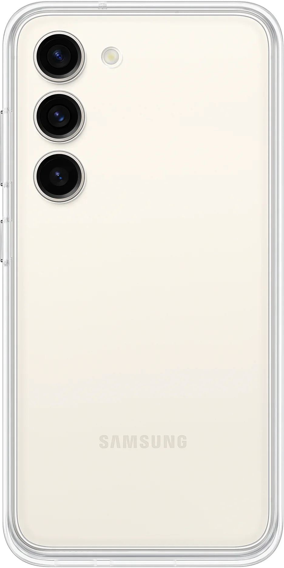Samsung Frame Cover Galaxy S23 5G White - Essentify