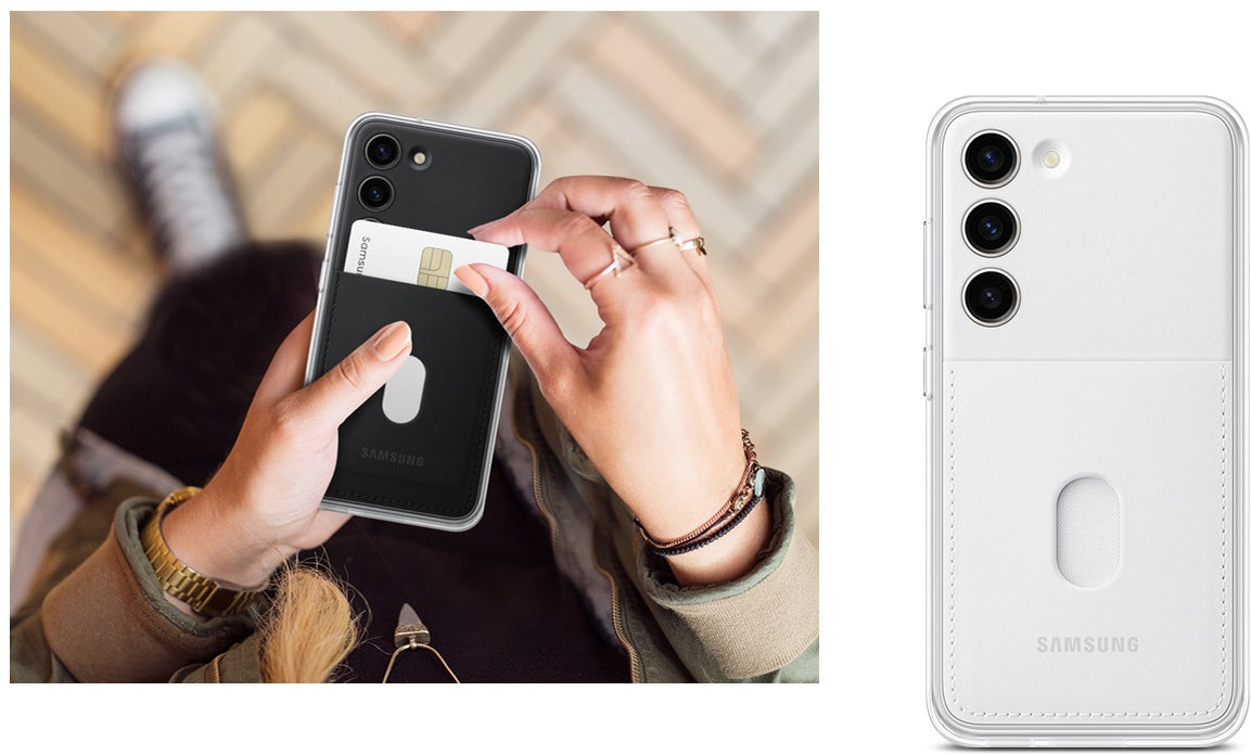 Samsung Ef-Ms911Cwegww Samsung Frame Cover Galaxy S23 5G White