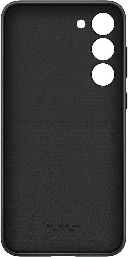 Samsung Leather Cover Galaxy S23+ 5G Black - Essentify