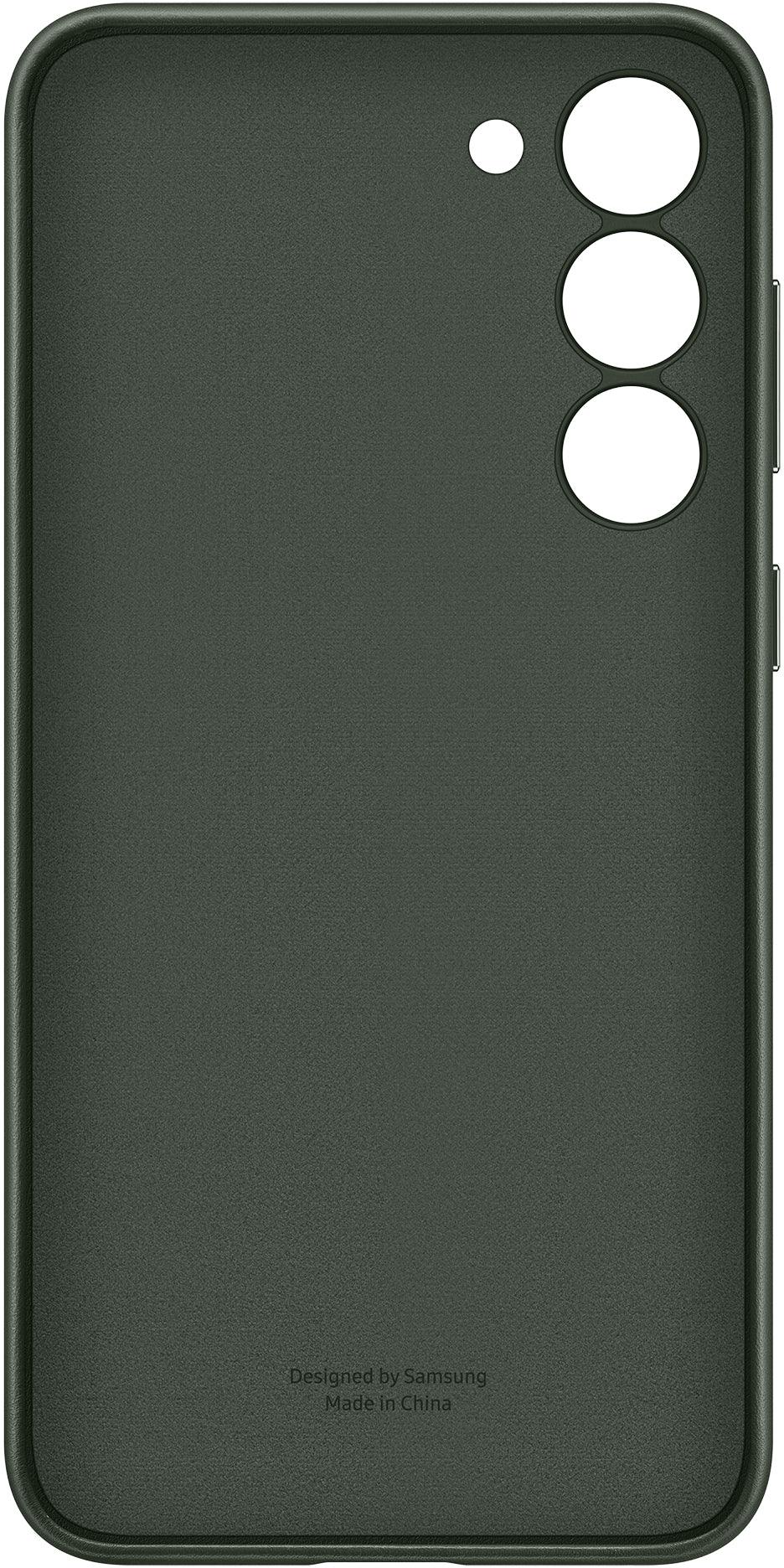 Samsung Leather Cover Galaxy S23+ 5G Green - Essentify