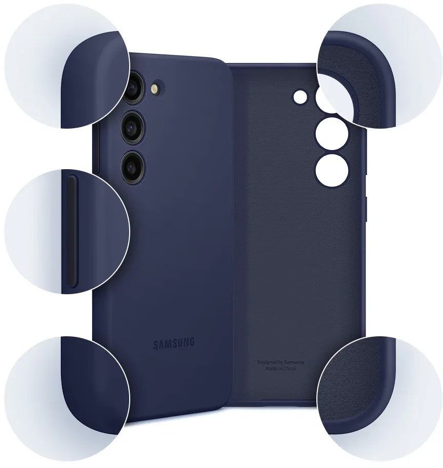 Samsung Silicone Cover Galaxy S23 5G Orange - Essentify