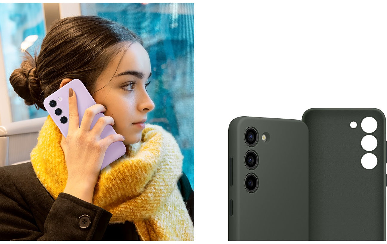 Samsung Ef-Ps911Toegww Samsung Silicone Cover Galaxy S23 5G Orange