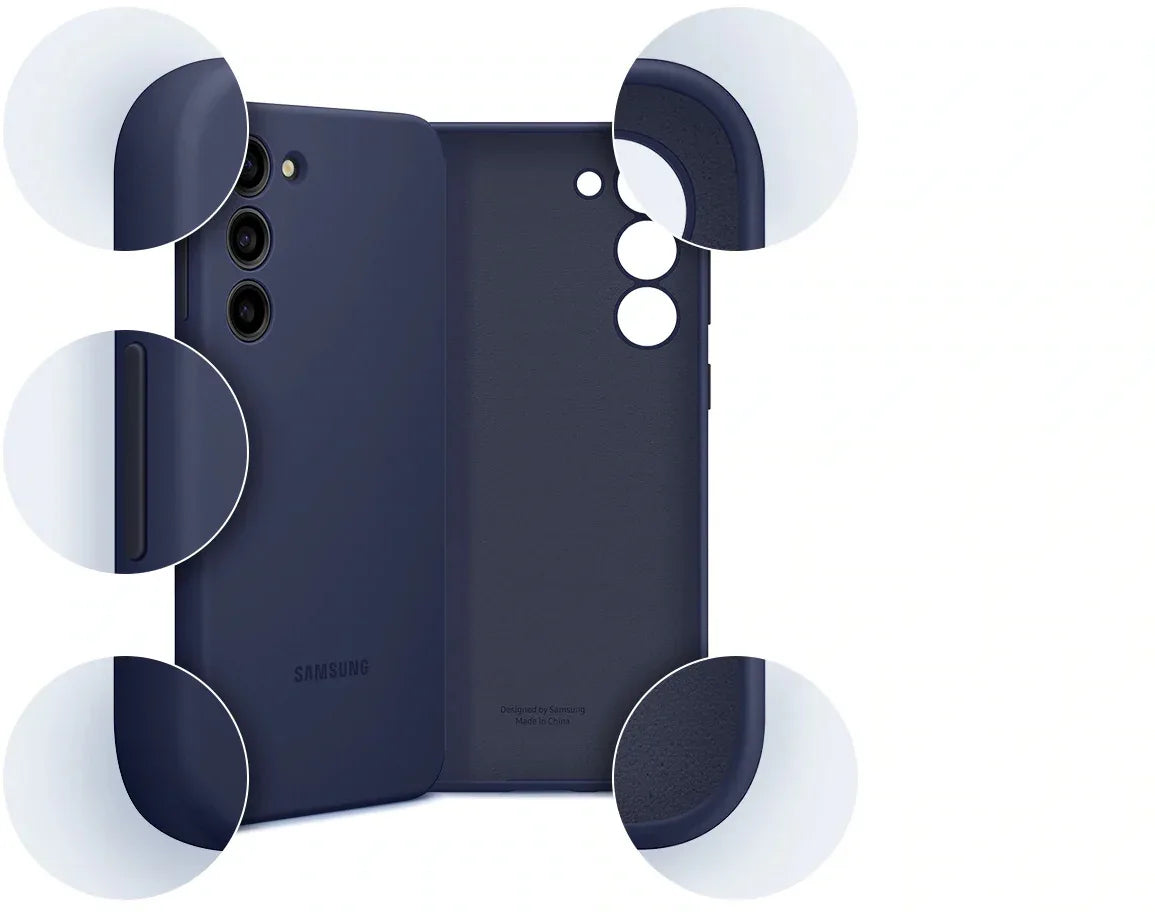 Samsung Silicone Cover Galaxy S23+ 5G Navy - Essentify