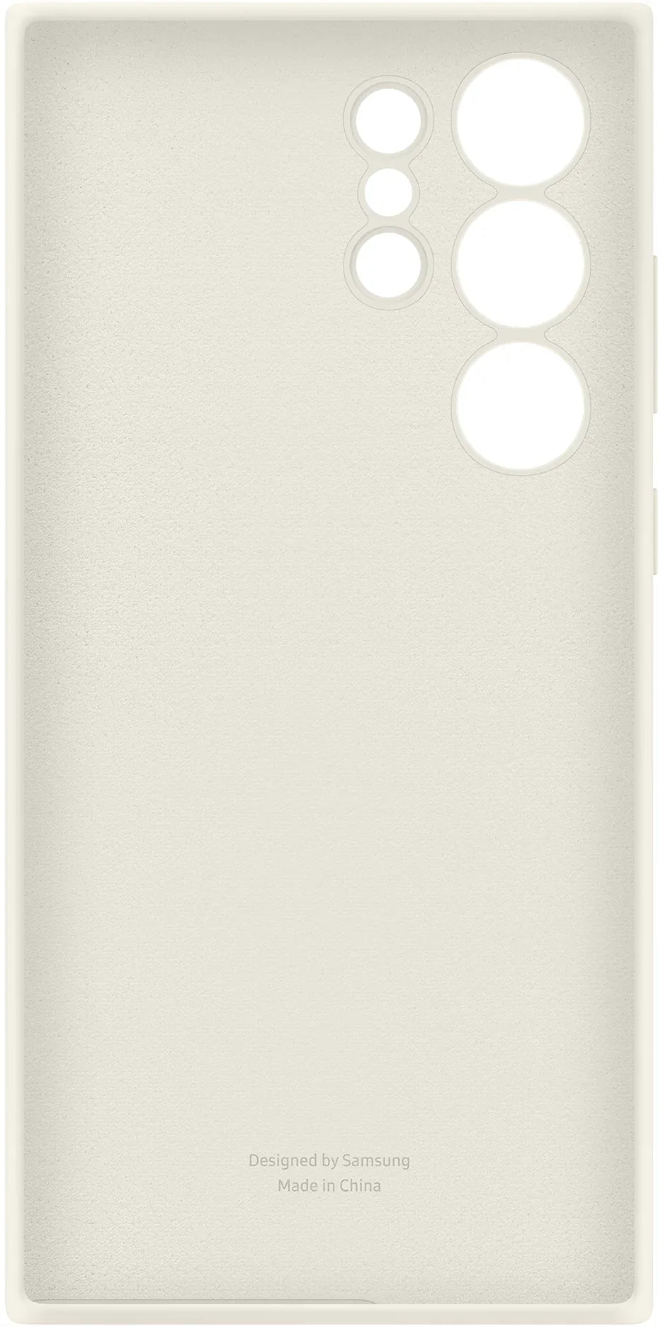 Samsung Silicone Cover Galaxy S23 Ultra 5G Cream - Essentify