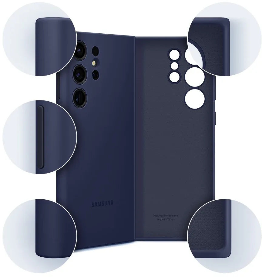 Samsung Silicone Cover Galaxy S23 Ultra 5G Cream - Essentify
