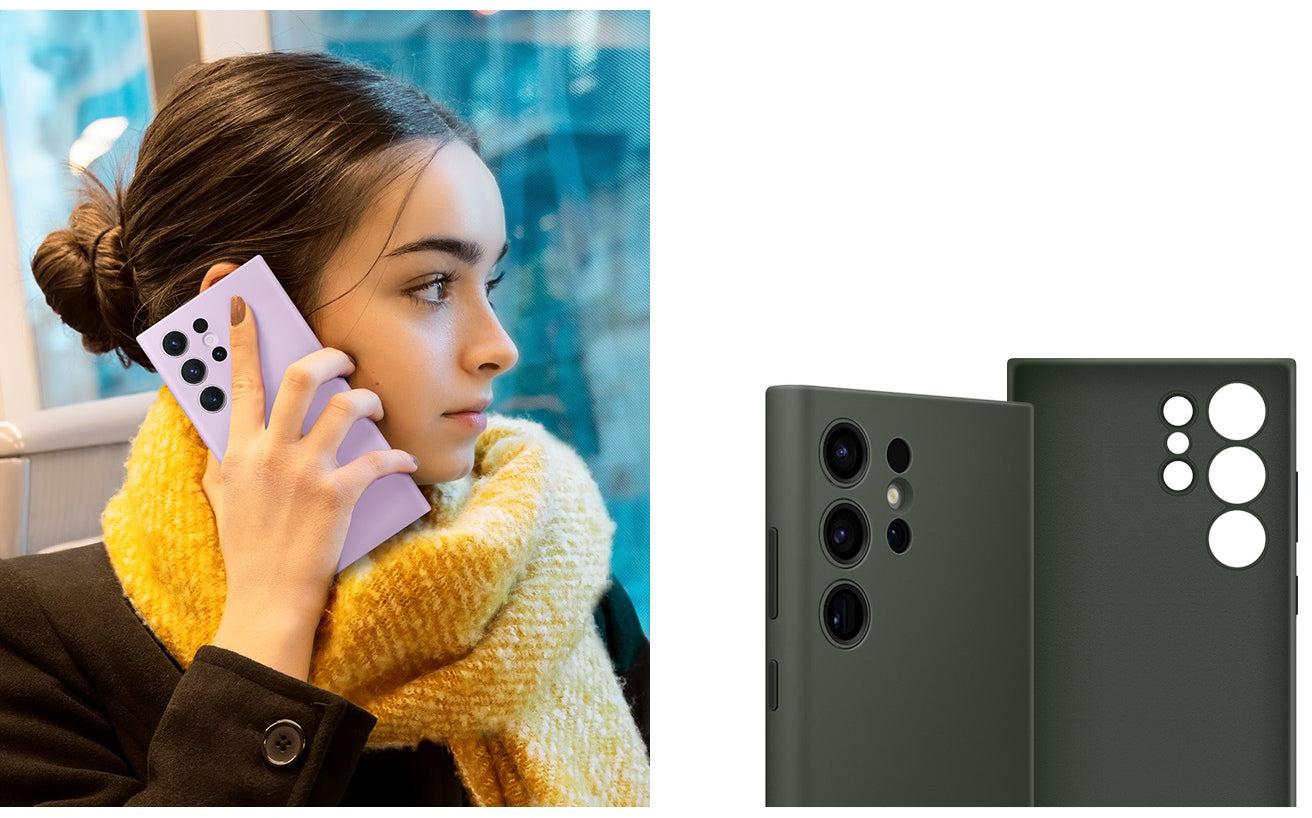 Samsung Ef-Ps918Tuegww Samsung Silicone Cover Galaxy S23 Ultra 5G Cream