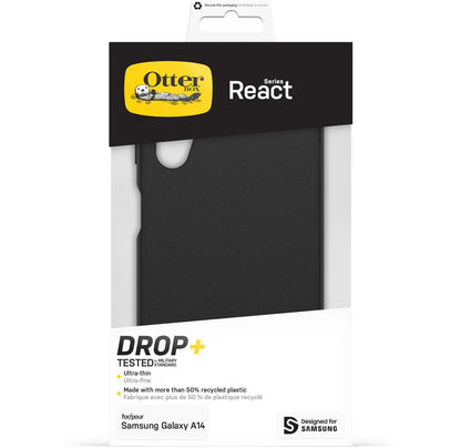 Otterbox React Series Samsung Galaxy A14 4G Black - Essentify