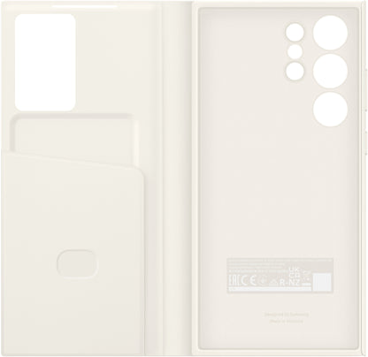 Samsung Ef-Zs918Cuegww Samsung Smart Clear View Cover Galaxy S23 Ultra 5G Cream
