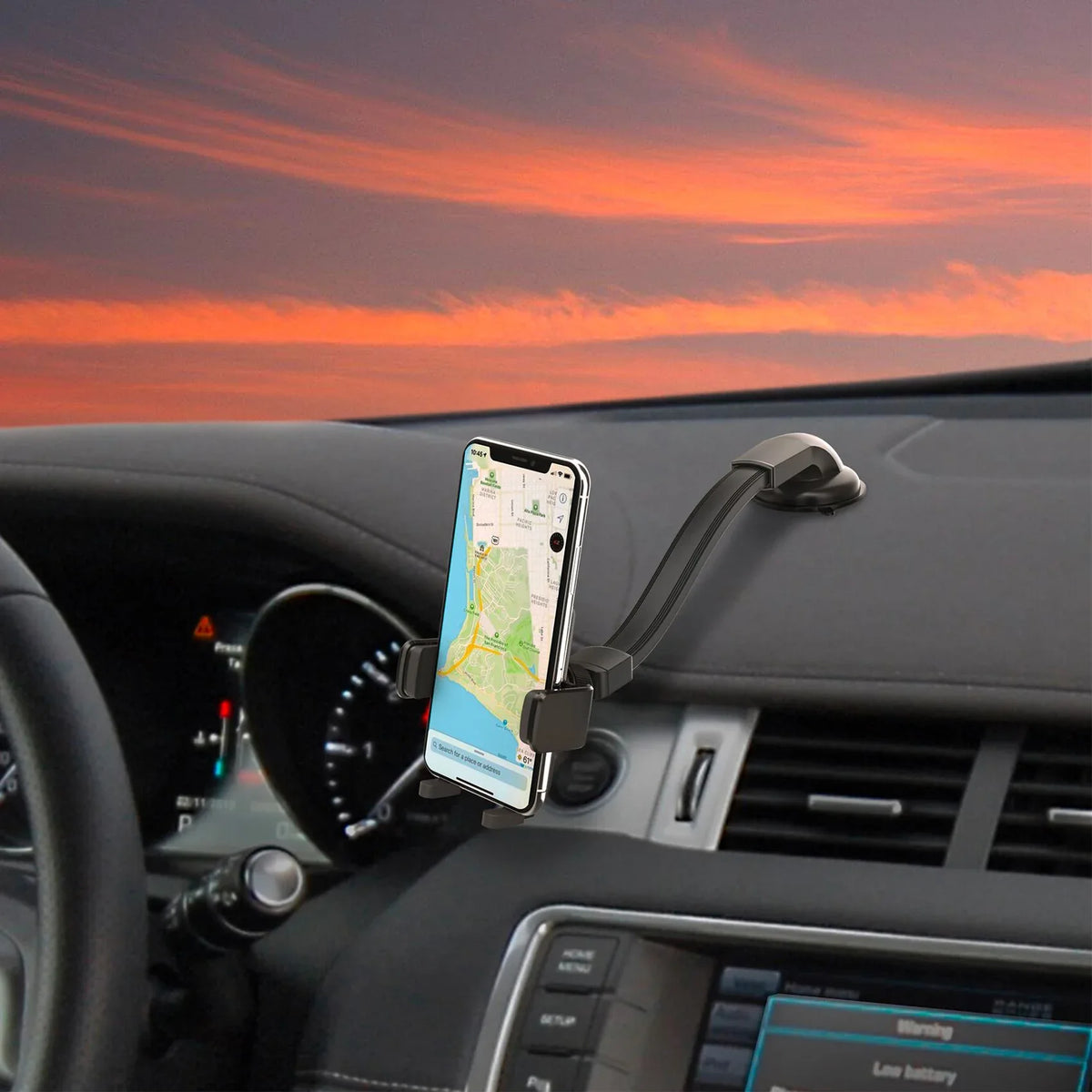 Celly Mountflexplus Universal Car Holder Black - Essentify