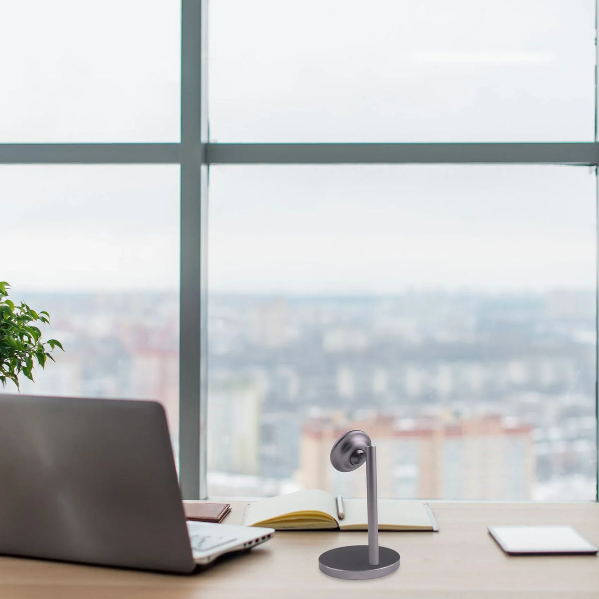 Celly Ghostdesk Universal Magnetic Desk Holder Dark Grey - Essentify