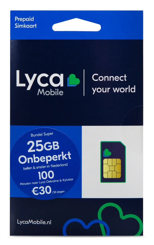 Lycamobile Holland Bundel Super - Essentify