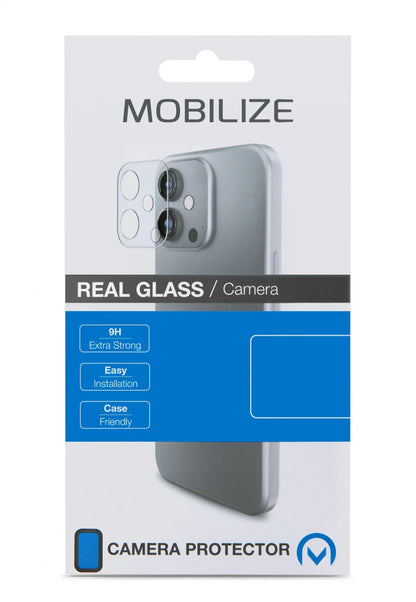 Mobilize Glass Screen Protector For Camera Apple Iphone 15/15 Plus - Essentify