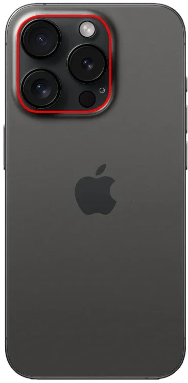 Mobilize Glass Screen Protector For Camera Apple Iphone 15 Pro/15 Pro Max - Essentify