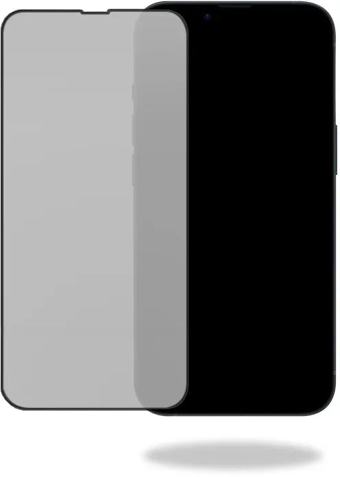 Mobilize Privacy Glass Screen Protector - Black Frame - For Apple Iphone 15 Pro - Essentify