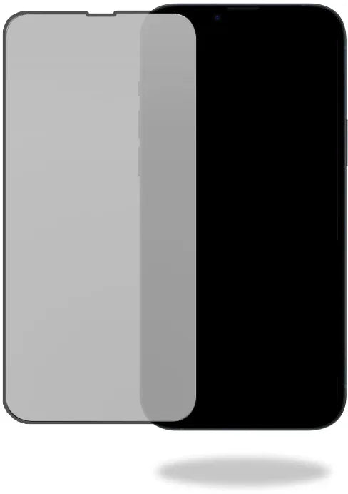 Mobilize Privacy Glass Screen Protector - Black Frame - For Apple Iphone 15 Pro Max - Essentify