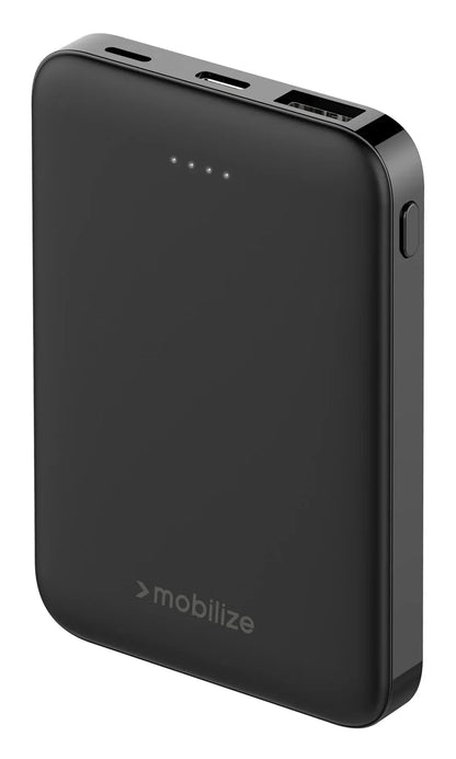 Mobilize Power Bank 5000Mah 15W Black - Essentify