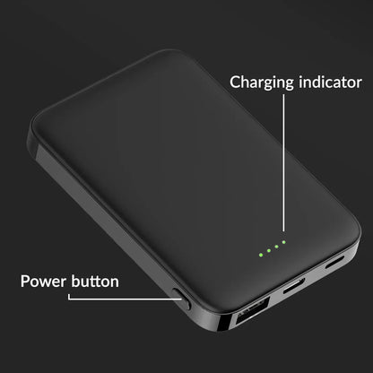 Mobilize Power Bank 5000Mah 15W Black - Essentify