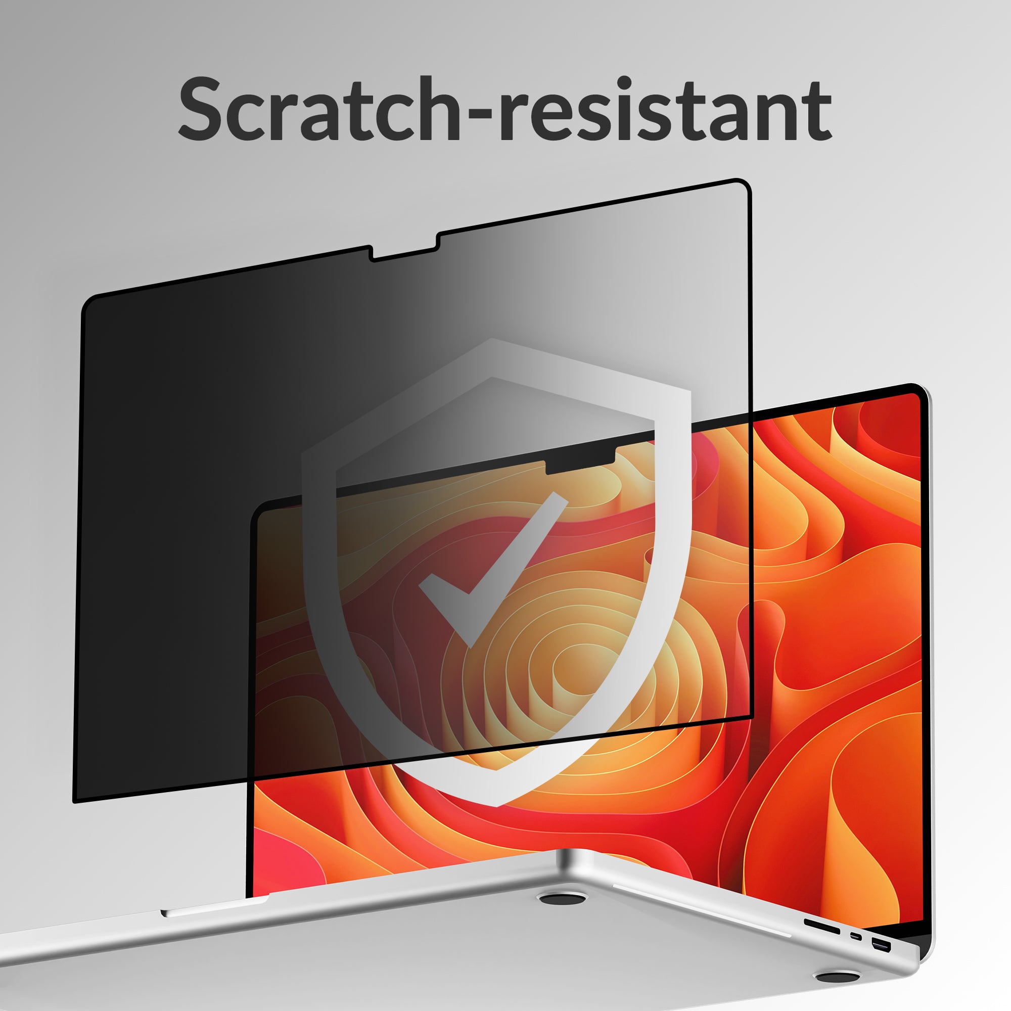Mobilize Privacy Screen Protector For Apple Macbook Air 13.6Inch (2022 - 2024)