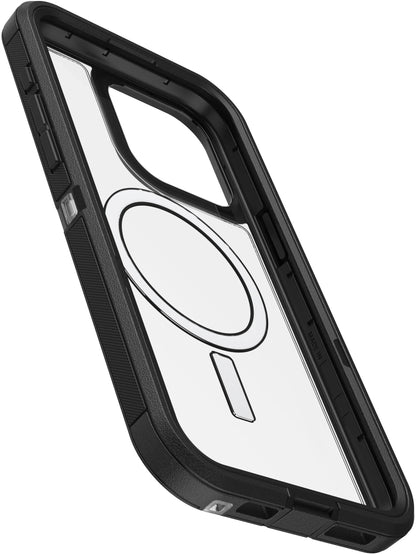 Otterbox Defender Series Xt With Magsafe Apple Iphone 15 Pro Max Clear/Black - Essentify