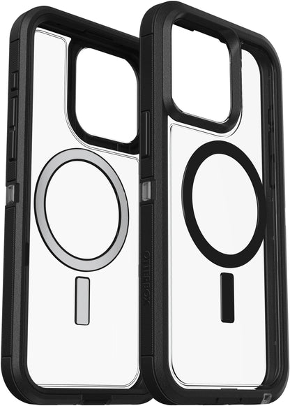 Otterbox Defender Series Xt With Magsafe Apple Iphone 15 Pro Max Clear/Black - Essentify