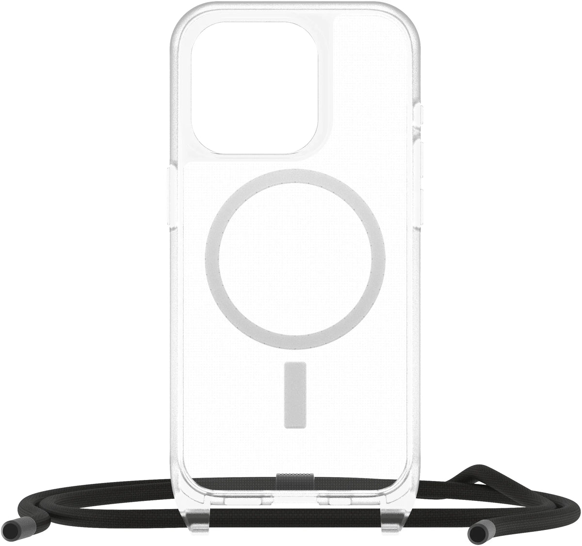 Otterbox React Series Necklace Magsafe Apple Iphone 15 Pro Clear - Essentify