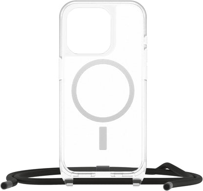 Otterbox React Series Necklace Magsafe Apple Iphone 15 Pro Clear - Essentify