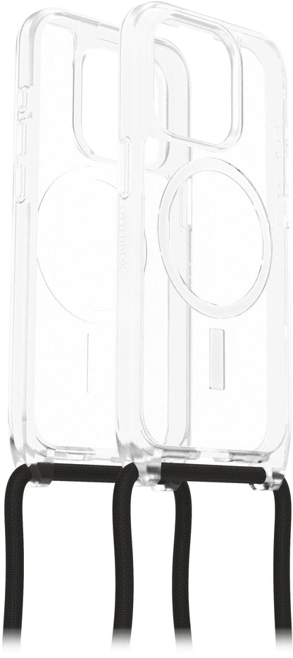 Otterbox React Series Necklace Magsafe Apple Iphone 15 Pro Clear - Essentify
