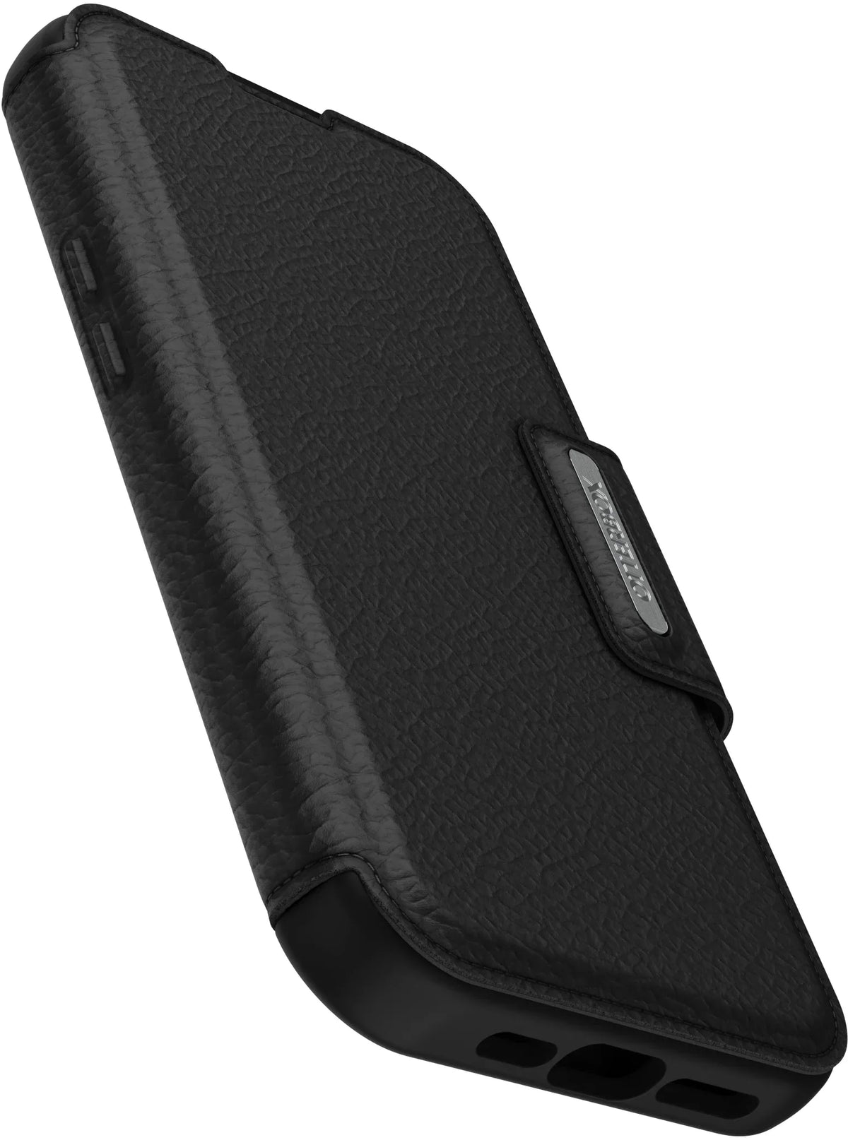 Otterbox Strada Magsafe Apple Iphone 15 Pro Shadow Black - Essentify