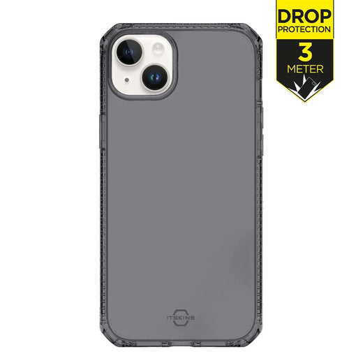 Itskins Level 2 Spectrumclear_R For Apple Iphone 14/15 Smoke - Essentify