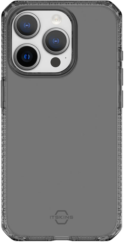 Itskins Level 2 Spectrumclear_R For Apple Iphone 15 Pro Smoke - Essentify
