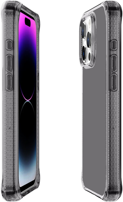 Itskins Level 2 Spectrumclear_R For Apple Iphone 15 Pro Smoke - Essentify