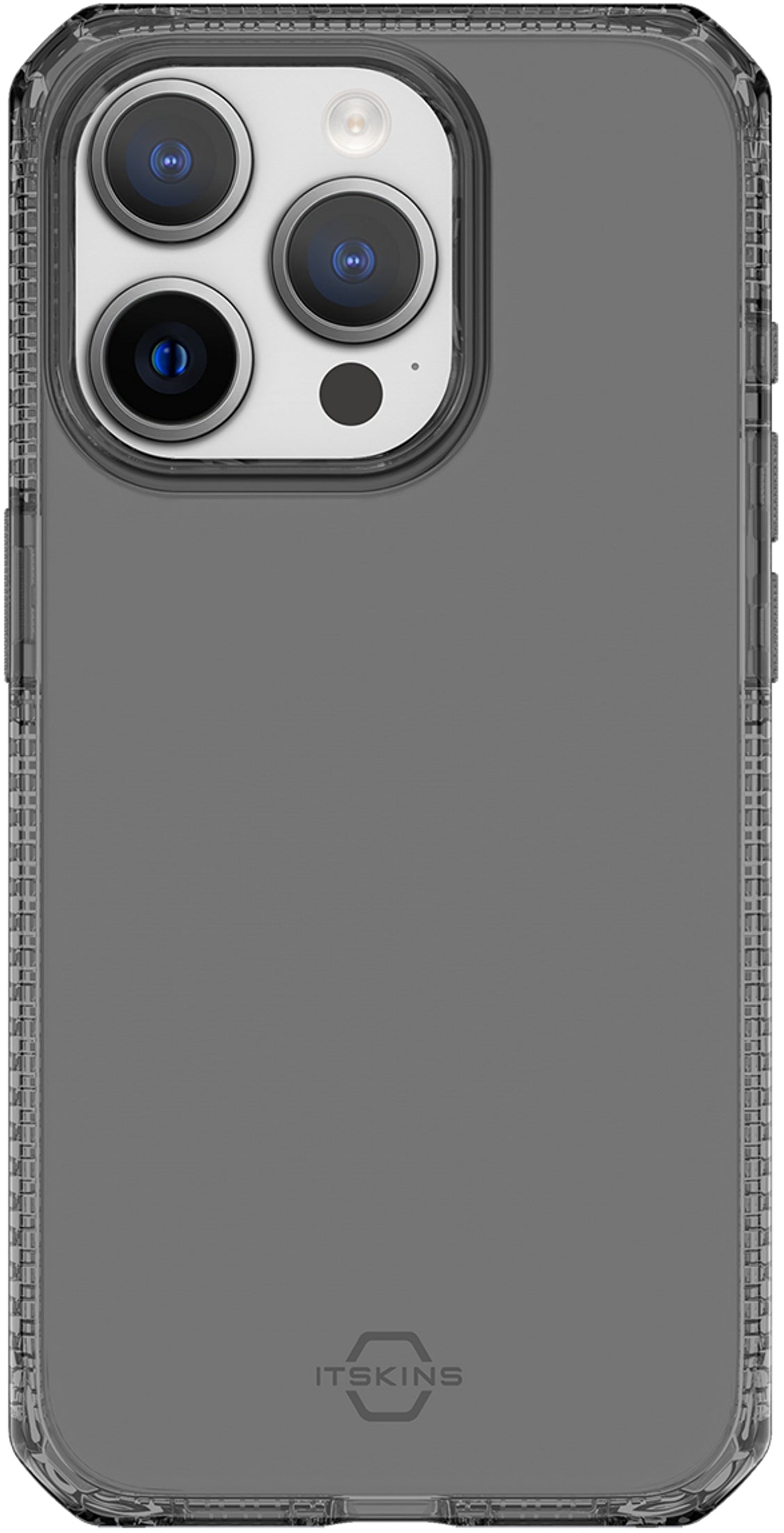 Itskins Level 2 Spectrumclear_R For Apple Iphone 15 Pro Max Smoke