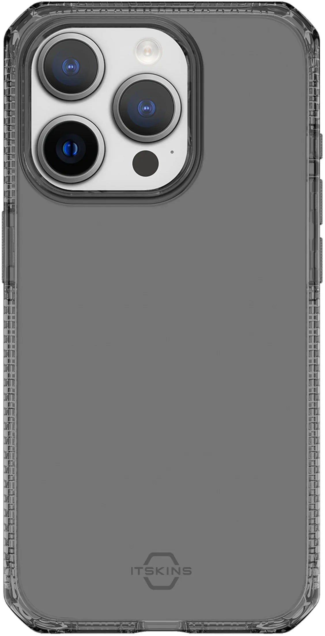 Itskins Level 2 Spectrumclear_R For Apple Iphone 15 Pro Max Smoke - Essentify