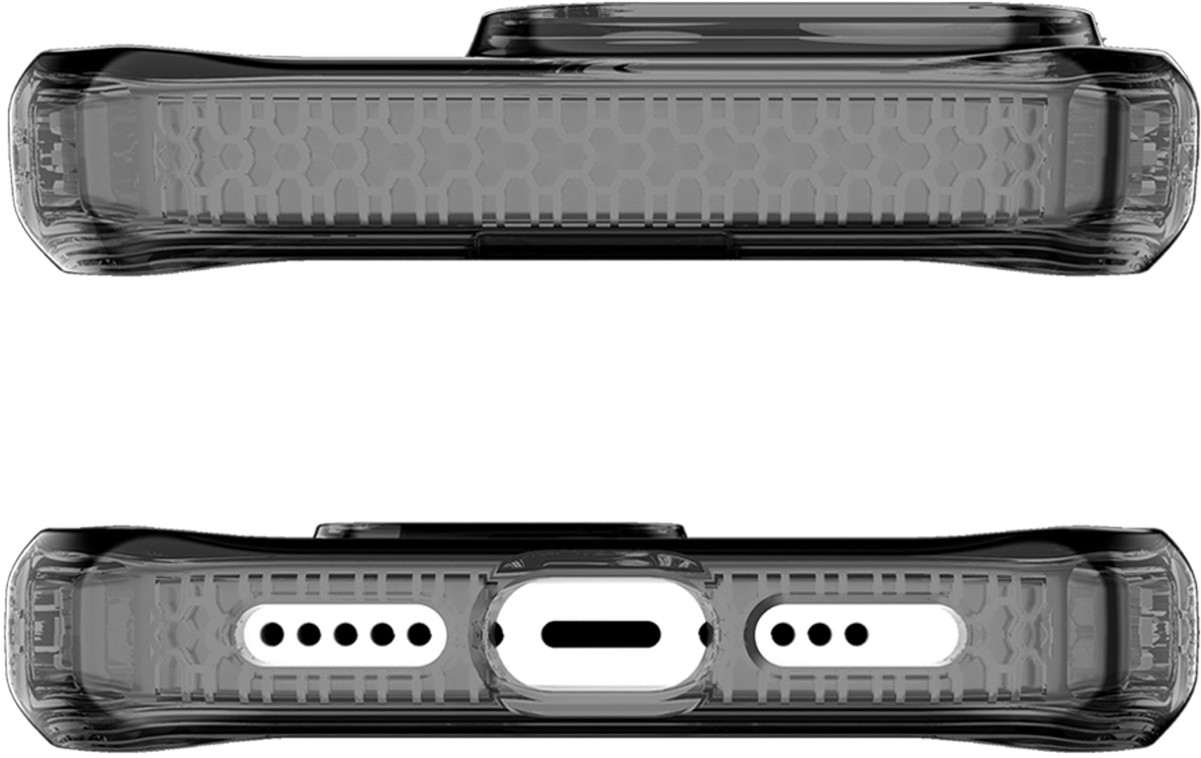 Itskins Level 2 Spectrumclear_R For Apple Iphone 15 Pro Max Smoke