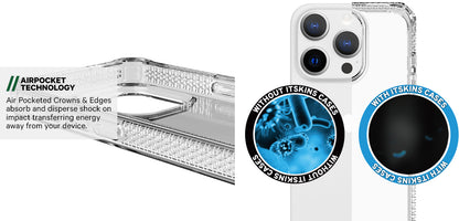 Itskins Level 2 Spectrumclear_R For Apple Iphone 15 Pro Max Smoke