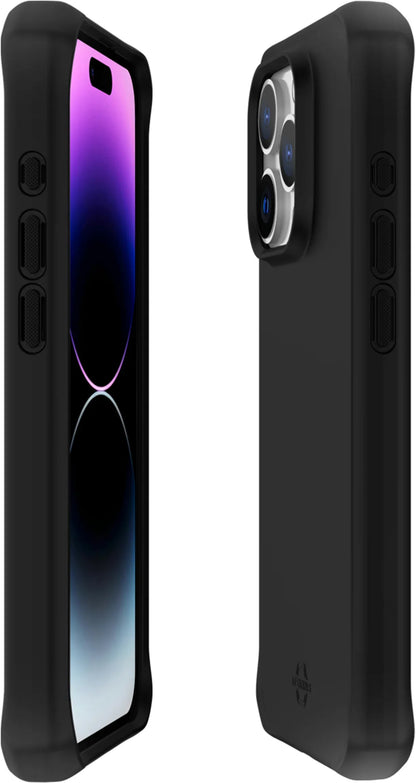 Itskins Level 3 Spectrumsilk_R For Apple Iphone 15 Pro Black - Essentify