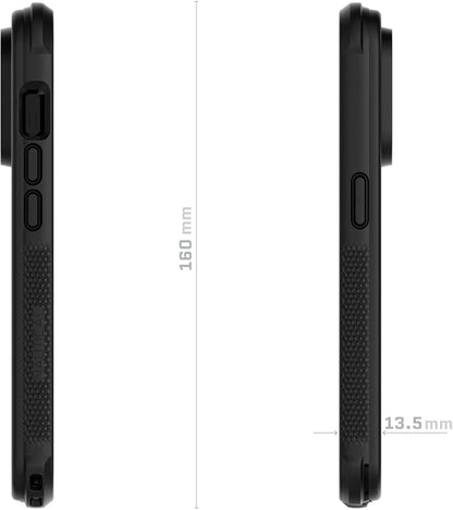 Ghostek Nautical Waterproof Magsafe Case + Belt Swivel Holster Apple Iphone 15 Pro Clear - Essentify