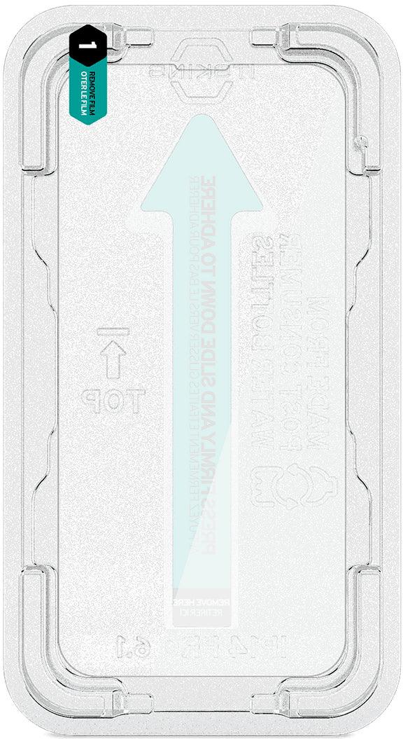 Itskins Supreme Glass Screen Protector With Alignment Tool Apple Iphone 14 Pro Clear - Essentify