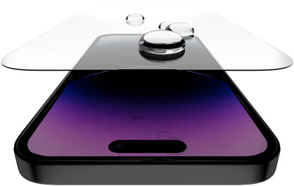 Itskins Supreme Glass Screen Protector With Alignment Tool Apple Iphone 14 Pro Clear - Essentify