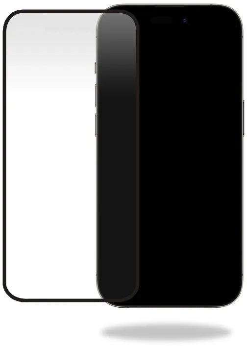 Mobilize Privacy Glass Screen Protector - Black Frame - For Apple Iphone 14 Pro - Essentify