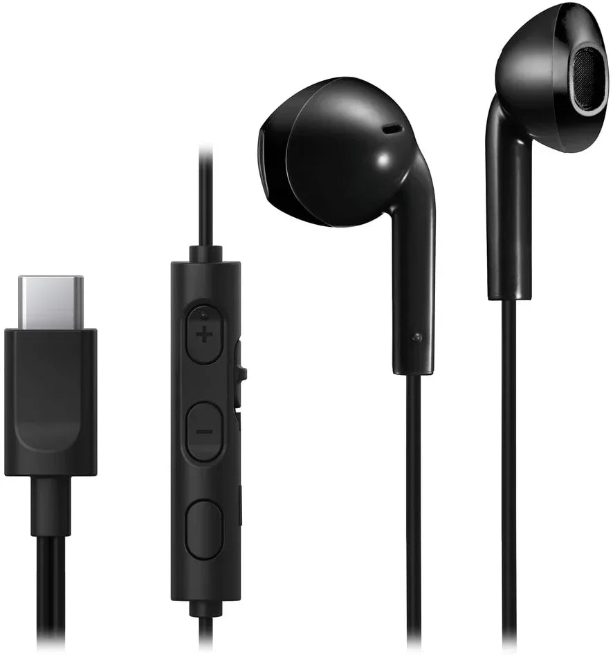 Jvc In-Ear Usb-C Stereo Headset + Remote Black - Essentify