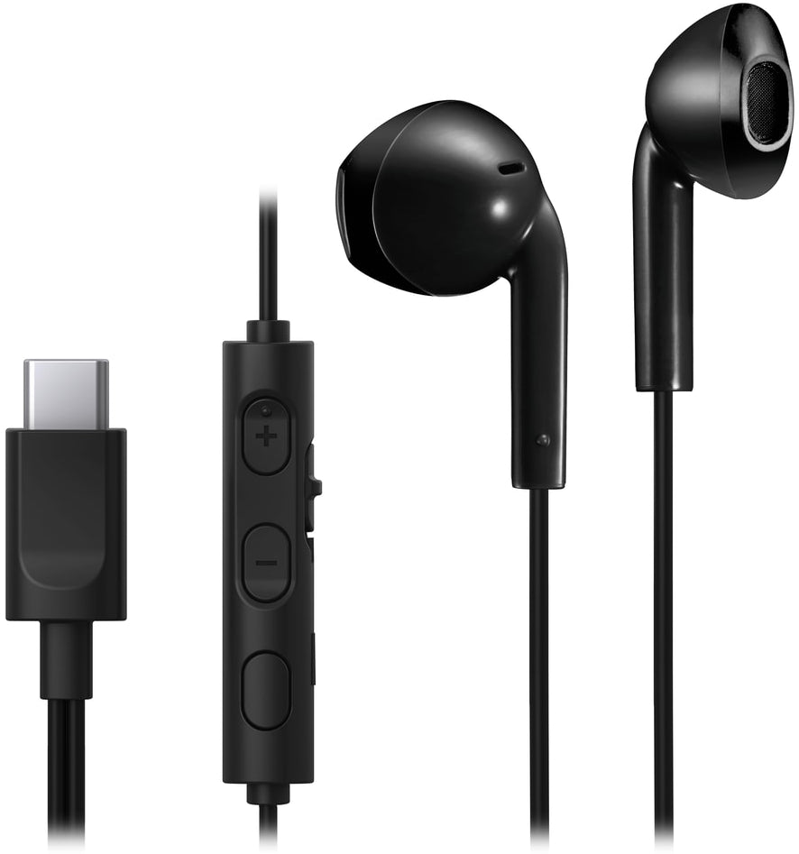 Jvc Ha-Fr17Uc Jvc In-Ear Usb-C Stereo Headset + Remote Black