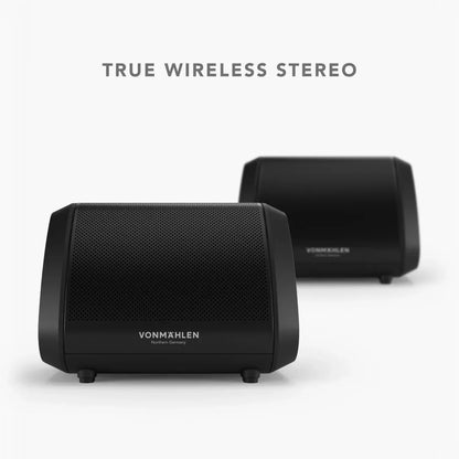 Vonmählen Air Beats Mini Portable Bluetooth Speaker Black - Essentify