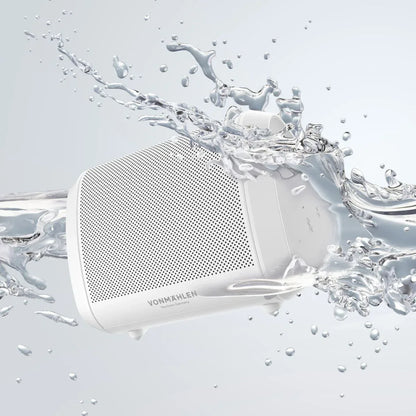 Vonmählen Air Beats Mini Portable Bluetooth Speaker White - Essentify