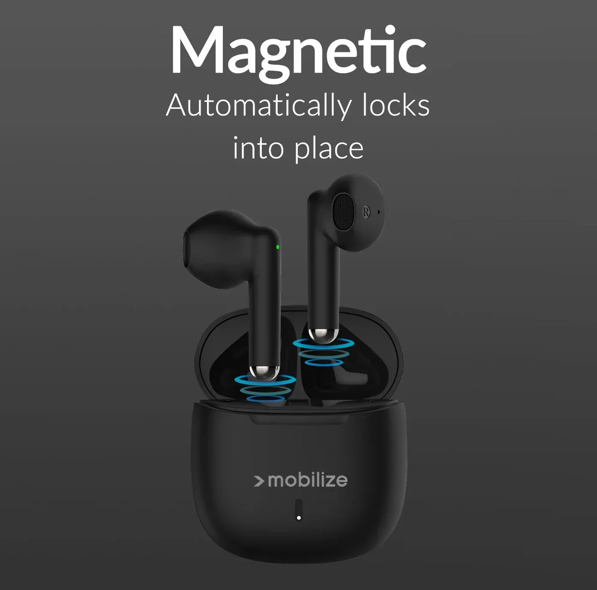 Mobilize Tws Earbuds Black - Essentify