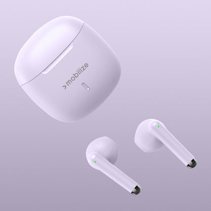 Mobilize Tws Earbuds Pastel Purple