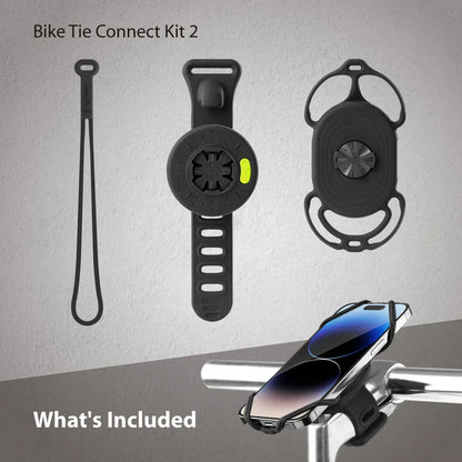 Bone Bike Tie Connect Kit 2 Black - Essentify
