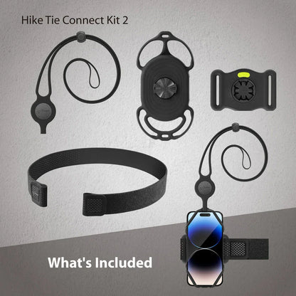 Bone Hike Tie Connect Kit 2 Black - Essentify